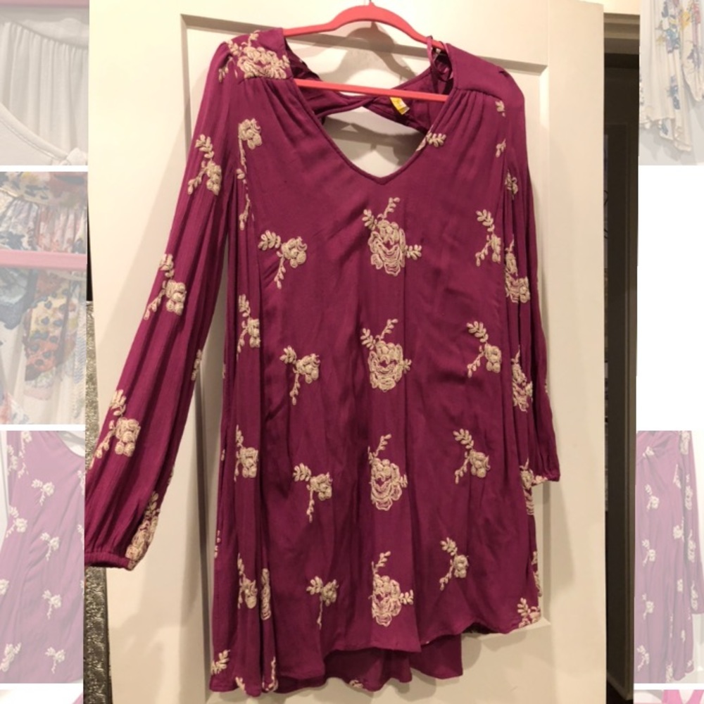 Free People Bell Sleeve Mini
